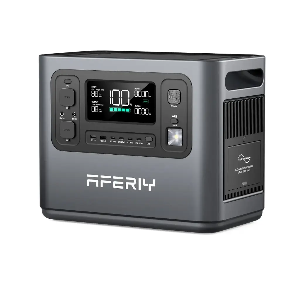 AFERIY P110-D Batterie Portable | 1200W 960Wh